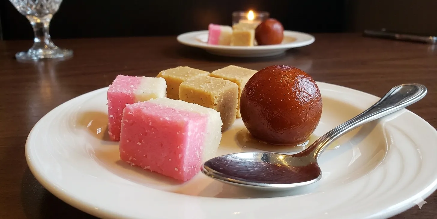 Indian Sweets at Ivory Restaurant Winnipeg - traditional and contemporary dishes